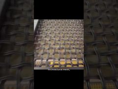 Có sẵn trong nhiều loại dệt (chẳng hạn như lưới hàn, lưới thép dệt, lưới dãn), kích thước, và