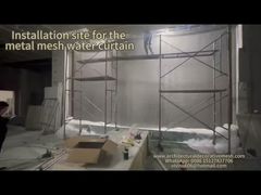 Giới thiệu Rèm lưới kim loại xoắn ốc có lỗ kim cương phân chia không gian cho bạn