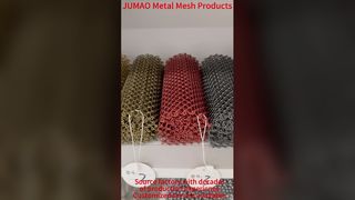 Mặt tiền lưới kiến ​​trúc bằng lưới kim loại Cascade cho tòa nhà thương mại