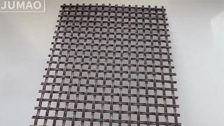 Video quay thực tế của tấm lưới kim loại màu đỏ đồng