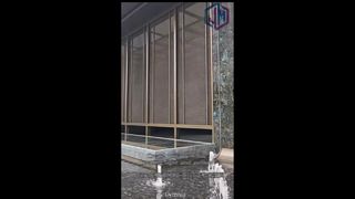 Màn hình lưới dệt kim loại trang trí ngoài trời