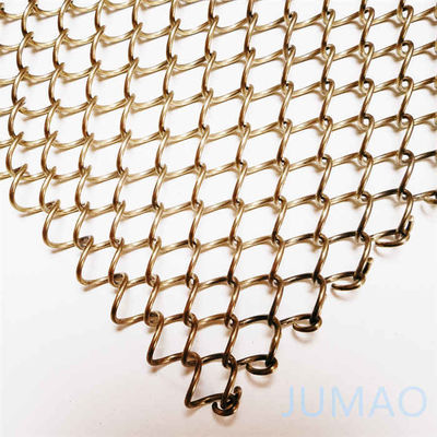 Kiến trúc kim loại lưới rèm màn hình cho nhà hàng cửa