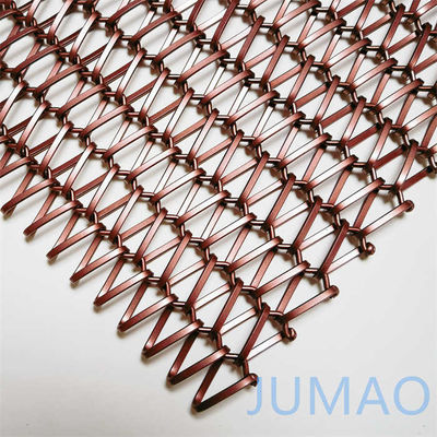 OEM trang trí Wire Mesh Mesh Room Divider cho mặt tiền