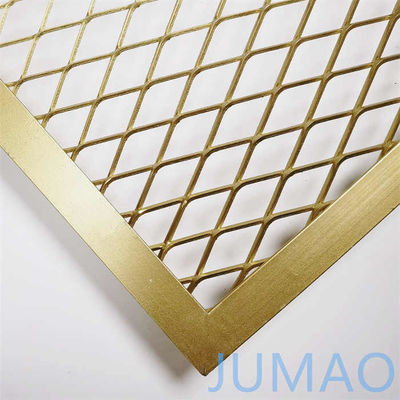 Champagne vàng kiến trúc mở rộng kim loại đồng lưới