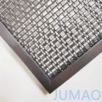 Bảo mật Crimped Metal Wire Mesh Phòng phân vùng bảng ODM