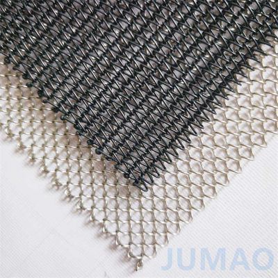 Câu lạc bộ Nhà hàng trang trí Sprial Mesh Metal Mesh rèm an toàn