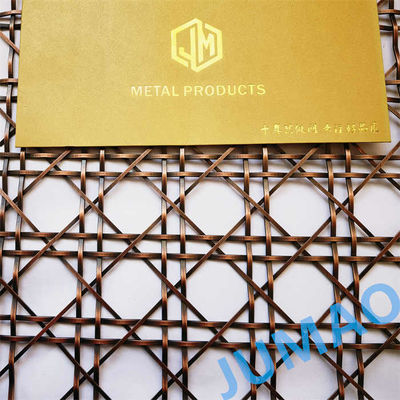Kim loại cổ đồ trang trí kiến trúc dây lưới lỗ tròn kim cương mở 60%