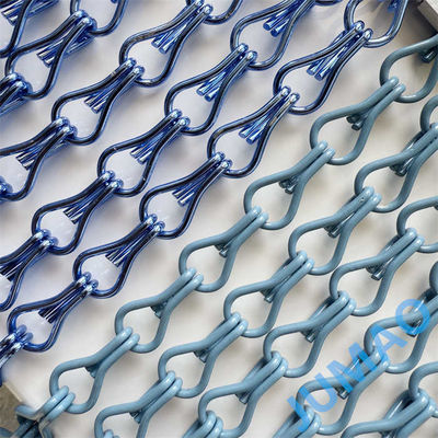 Cây rèm dây chuyền kim loại là giải pháp cuối cùng cho thiết kế không gian