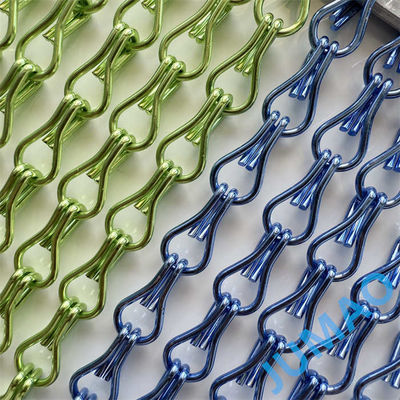 Tạo một bầu không khí tuyệt vời Aluminium hợp kim chuỗi rèm cửa thay thế đường treo