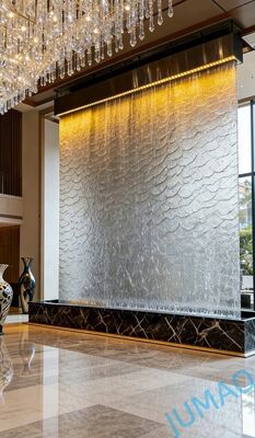 Stainless Steel Water Mesh Curtain Màn hình thác nước kim loại trang trí cho trong nhà ngoài trời