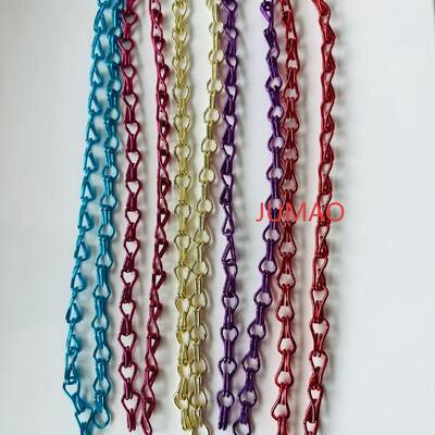 Chống ăn mòn Màn hình kim loại Rèm liên kết chuỗi kim loại Công nghiệp bền