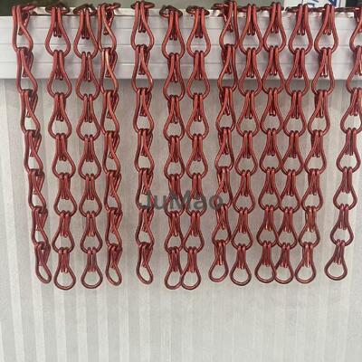 Màn nhôm dạng chuỗi Màn kim loại nhôm Màn thép không gỉ Màn trang trí đa năng cho thương mại và công nghiệp