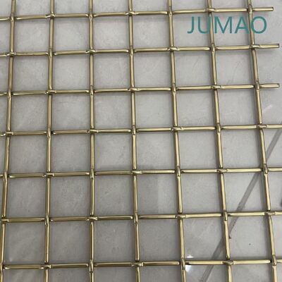 Mạng kiến trúc bằng đồng cổ với kỹ thuật dệt và thắt kín phù hợp với mặt tiền nội thất và ngăn ngăn