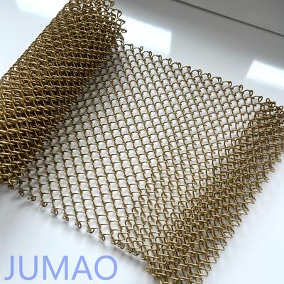 Rèm lưới kim loại bằng thép không gỉ bền bỉ cho trang trí văn phòng và nhà ở