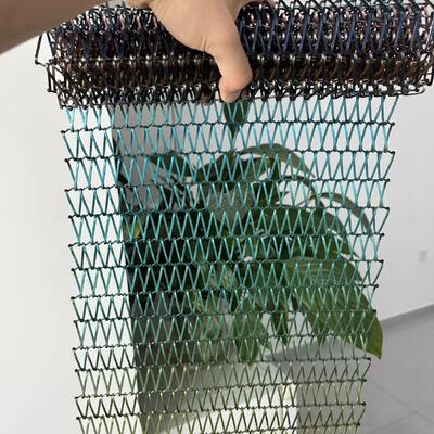 Bảng điều khiển mặt tiền Lưới kim loại Lưới kiến ​​​​trúc Cascade Metal Mesh Màn hình riêng tư