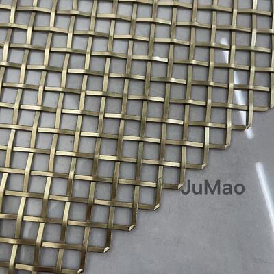 Kim loại kiến trúc lưới được thiết kế cho trong tòa nhà mặt tiền bóng râm balustrades và trang trí nội thất ngăn ngăn