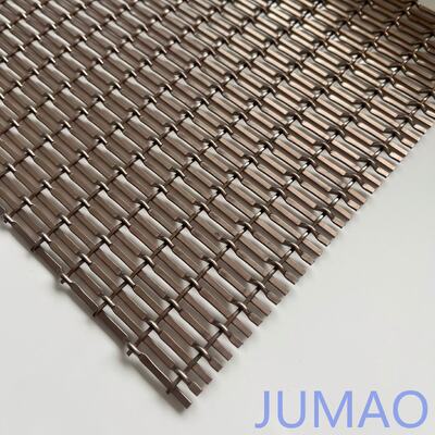 Aesthetic Modern Woven Architectural Metal Mesh Chiếc ngăn phòng thanh lịch với sự riêng tư tốt