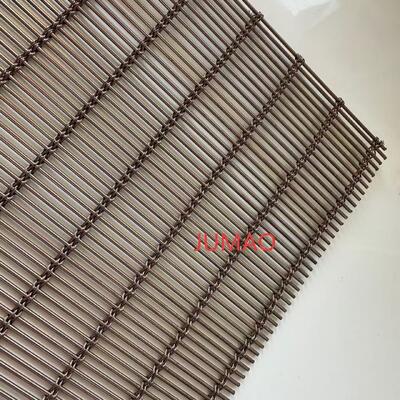 Lưới kim loại dệt trang trí Lưới kiến ​​​​trúc Thép không gỉ tùy chỉnh thực hiện