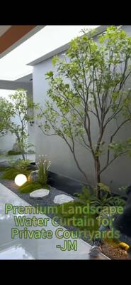 Màn nước thép không gỉ có đèn LED Màn nước lưới thép không gỉ cho cảnh quan cao cấp